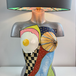 Unikat Lampe Rexa - VERKAUFT